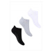 Polofroté dámske ponožky s protišmykovou úpravou ABS 135 C.šedá
