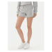 Adidas Športové kraťasy Essentials Linear French Terry Shorts IC4443 Sivá Slim Fit