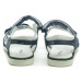 Wojtylko 3S2420 modré dievčenské sandálky