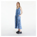 Šaty Tommy Jeans Chambray Sleeveless Maxi Dress Hawaiian Denim Laser