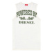 Tričko Diesel T-Hoppy-N1 Tank Top Off White