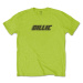 Billie Eilish Tričko Racer Logo & Blohsh Unisex Lime Green