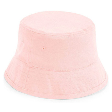 Beechfield Detský klobúk z organickej bavlny B90NB Powder Pink