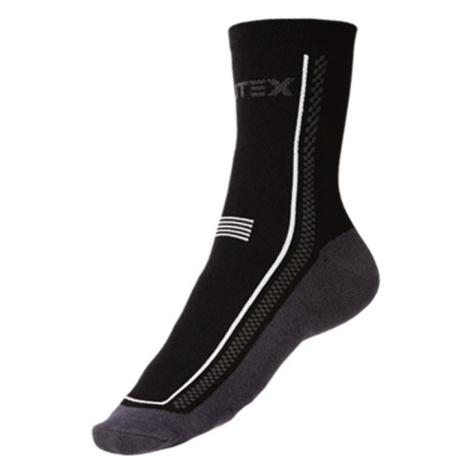 Litex Unisex ponožky 9A029 čierna
