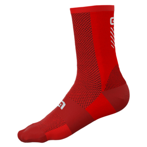 ALÉ Cyklistické ponožky klasické - PROOF - červená
