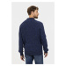 Sveter Camel Active Knitted Jacket True Blue