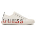 Guess Plátenky New Winners Low FM6NWL FAB12 Biela