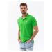 Ombre Men's pique knit polo shirt