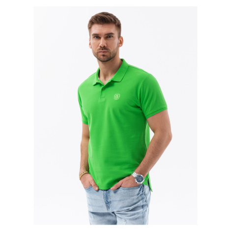 Ombre Men's pique knit polo shirt