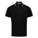 Premier Workwear Pánske funkčné polo tričko PR618 Black