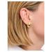 Thomas Sabo H2308-413-39 Bold - Gold-plated Teardrop Ear Studs 21,5 mm