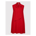 Victoria Victoria Beckham Každodenné šaty 1122WDR003477A Červená Relaxed Fit