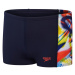 Speedo digital panel aquashort boy true navy/watermelon/bitter lime