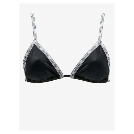 Čierny dámsky horný diel plaviek Calvin Klein Underwear