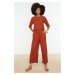 Trendyol Tile Culotte Fit Knitted Trousers