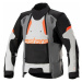 Alpinestars Halo Drystar Jacket Dark Gray/Ice Gray/Black Textilná bunda