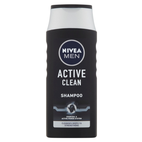 NIVEA MEN šampón pre normálne vlasy Active Clean 250 ml