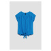 LADIES SHIRT L-KO-4049 FRESH BLUE