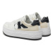 Calvin Klein Jeans Sneakersy Bold Platf Low Lace Mix Nbs Mtr YW0YW01482 Biela