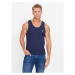 Guess Tank top U97M02 K6YW1 Tmavomodrá Regular Fit