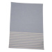 DAVID FUSSENEGGER - DF MARE KIDS Detská deka Honeycomb with Stripes Light Blue 70 x 90 cm