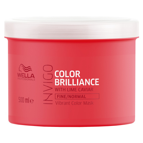 Maska pre jemné až normálne farbené vlasy Wella Invigo Color Brilliance Fine / Normal - 500 ml (