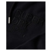 Superdry Tepláková bunda 'Brand Mark'  čierna