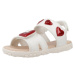 Geox  J SANDAL HAITI GIRL  Sandále Biela