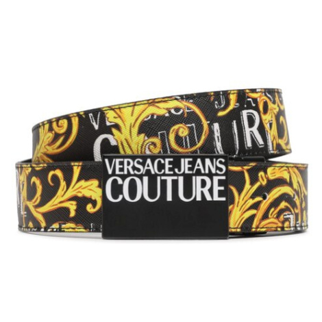 Versace Jeans Couture Pánsky opasok 74YA6F32 Čierna
