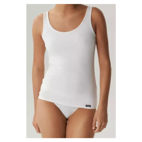 Košieľka Atlantic BLV-198 - široké ramienka Biela