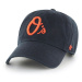 Čiapka 47 brand Baltimore Orioles čierna farba, s nášivkou