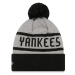 New Era MLB JAKE CUFF BEANIE NEW YORK YANKEES Klubová čiapka, čierna, veľkosť
