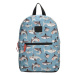 Beagles Svetlomodrý detský batoh do školy &quot;Junior“ 12L