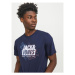 Jack&Jones Tričko Map Logo 12252376 Tmavomodrá Standard Fit