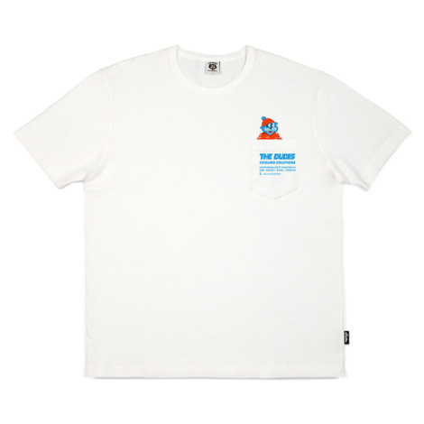 The Dudes Cool Aid Off White t-Shirt - Pánske - Tričko Vans - Biele - 1007329-Spring23