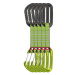 Expresky Ocún HAWK QD Combi PA 16mm/10cm/5pc Farba: zelená