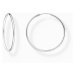 Thomas Sabo CR728-001-21 Silver hoop earrings 40 mm