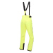 Alpine Pro Lermon Pánske lyžiarske nohavice MPAY615 nano yellow