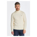 ROLÁK GANT COTTON CABLE TURTLE NECK CREAM