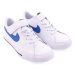 Chlapčenská vychádzková obuv NIKE Court Legacy white black game royal