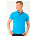 T8582 DEWBERRY MEN'S T-SHIRT-DARK TURQUOISE-2