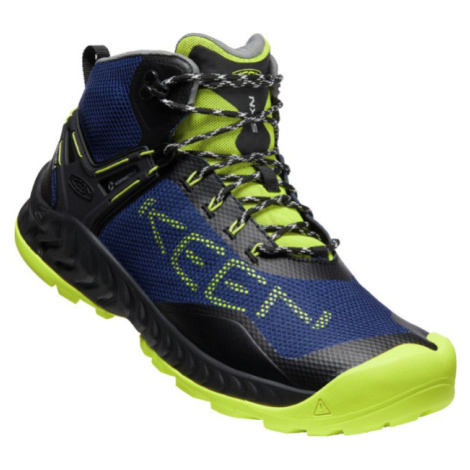 Keen Nxis Evo Mid Wp Pánska outdoorová obuv 10020869KEN black/evening primrose