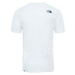 The North Face S/S EASY TEE Pánske tričko, biela, veľkosť