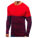 Červený pánsky sveter BOLF 164