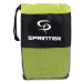 Sprinter TOWEL 70 x 140 CM Športový uterák z mikrovlákna, zelená, veľkosť
