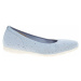 Dámské baleriny Caprice 9-22107-42 lt.blue knit 9-22107-42 831