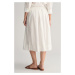 SUKŇA GANT SEERSUCKER STRIPED PULL ON SKIRT WHITE