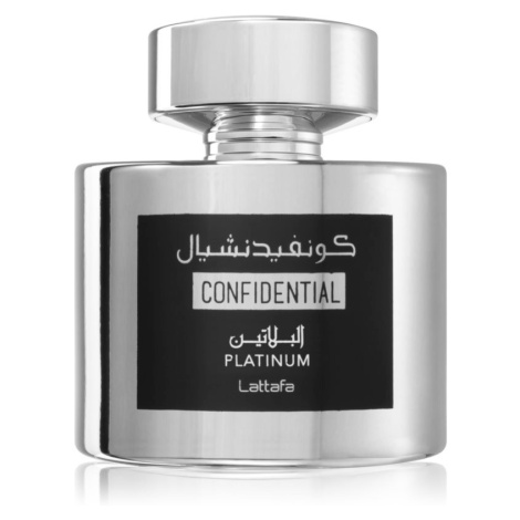 Lattafa Confidential Platinum parfumovaná voda unisex