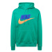 Nike Sportswear Mikina 'CLUB'  kobaltovomodrá / zelená / oranžová