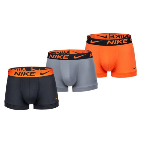 Nike ESSENTIAL MICRO Pánske boxerky, oranžová, veľkosť